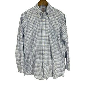 Brooks Brothers The Original Polo Shirt Long Sleeve Button Down Shirt Sz 15 1/2